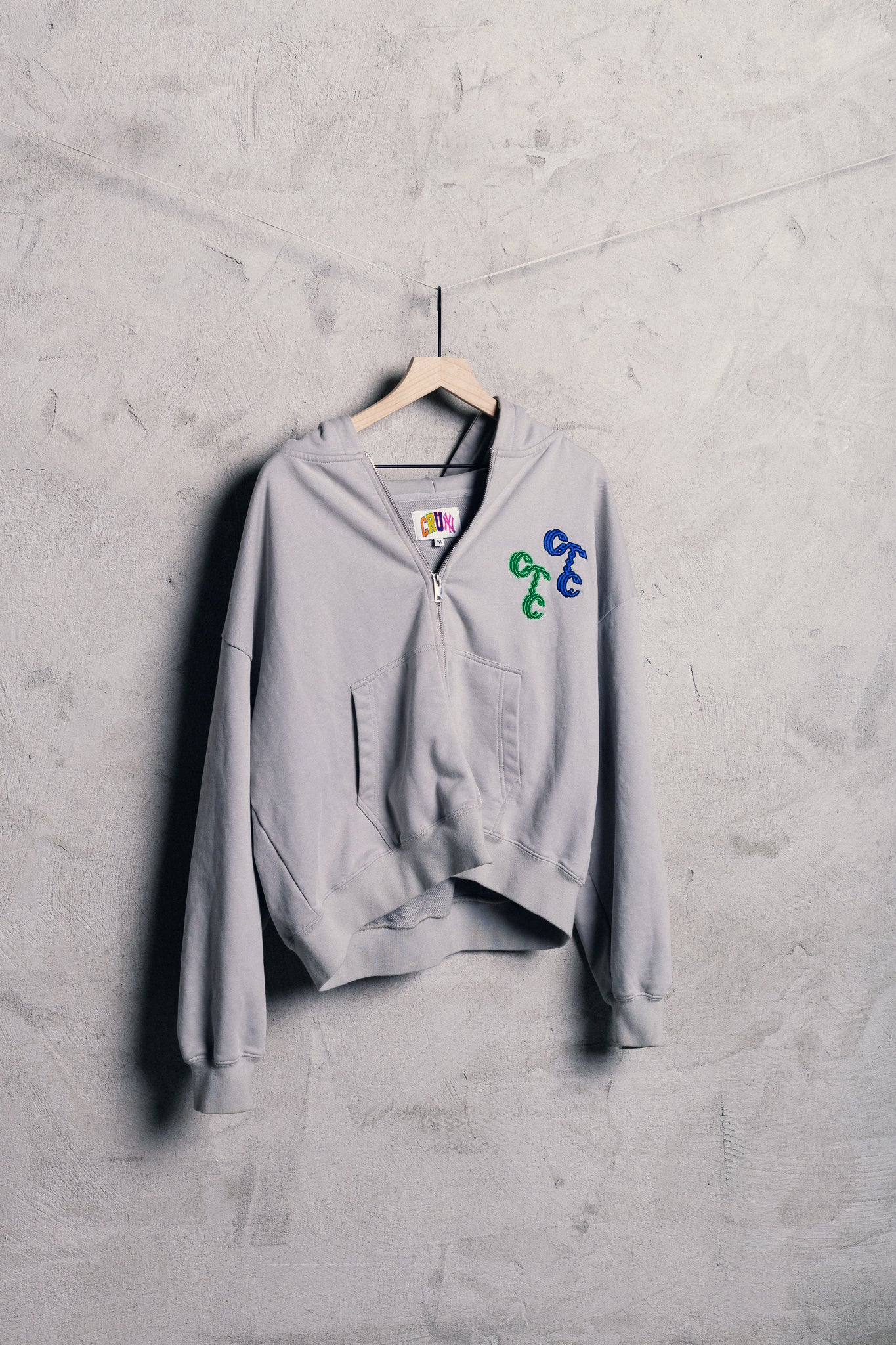 NY CTC Zip Up ‘Gray’