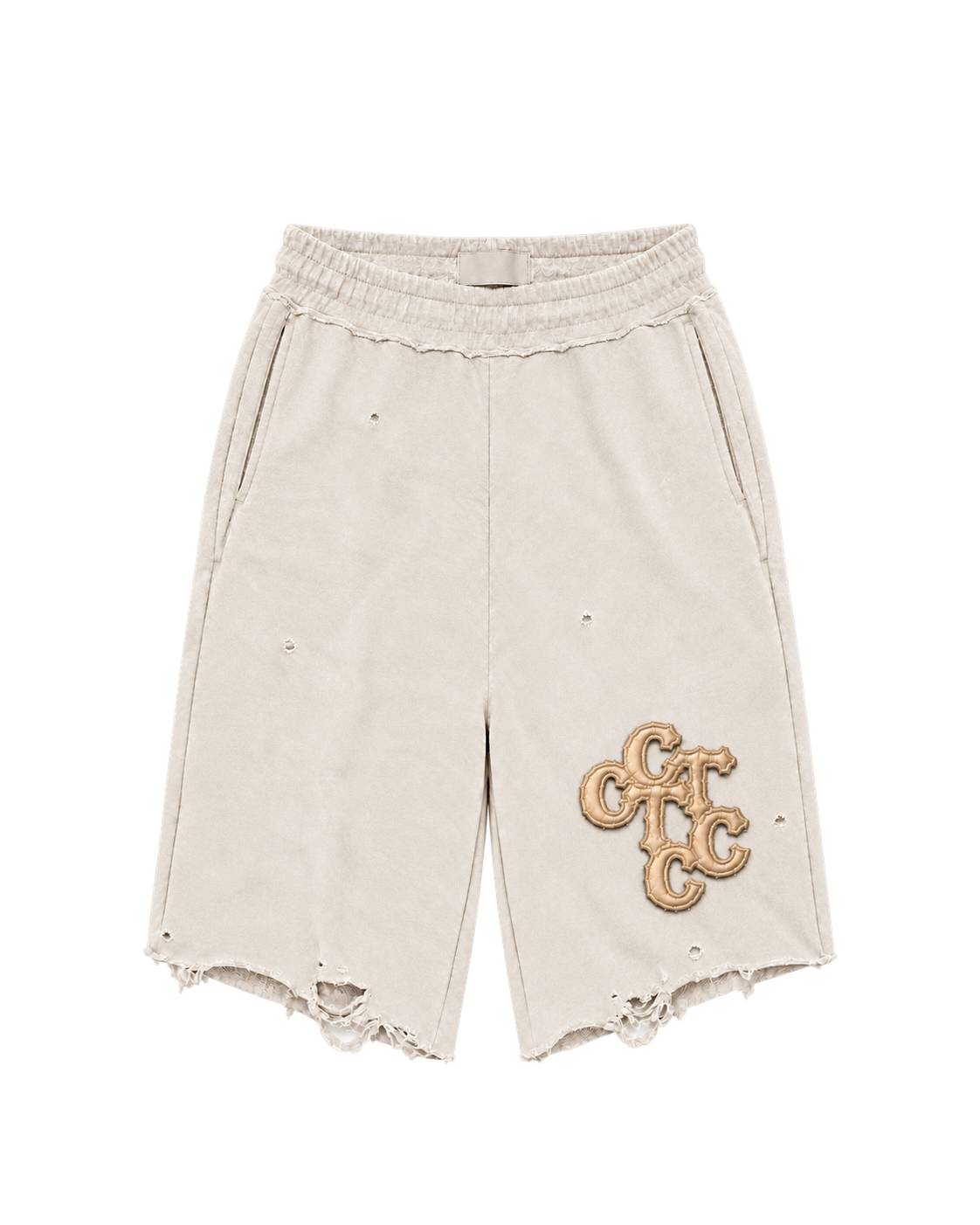 CTC DBL Leather Shorts ‘Cream’