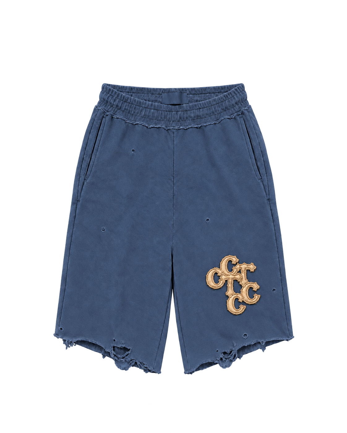 CTC DBL Leather Shorts ‘Midnight Navy’